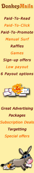 DonkeyMails.com: No Minimum Payout